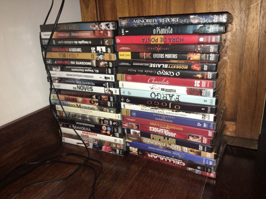 Coleção de DVDs - oferta de leitor Arcam
