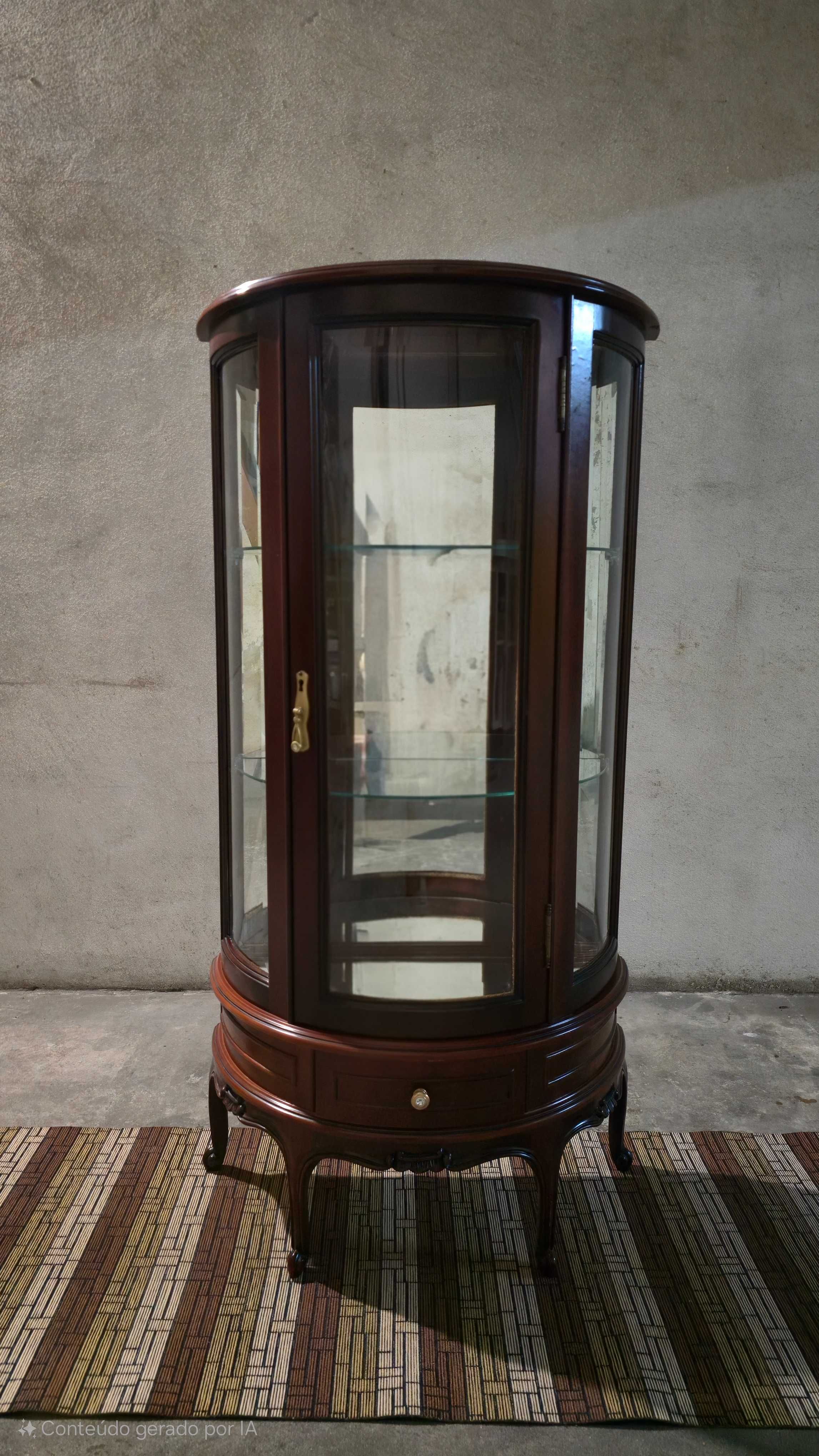 Vitrine Cristaleira com Gaveta