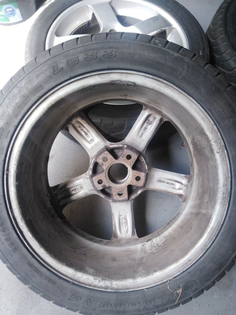 Felgi Renault 17 z oponami 5x108 et45, otwór 60, CMS RSK 306