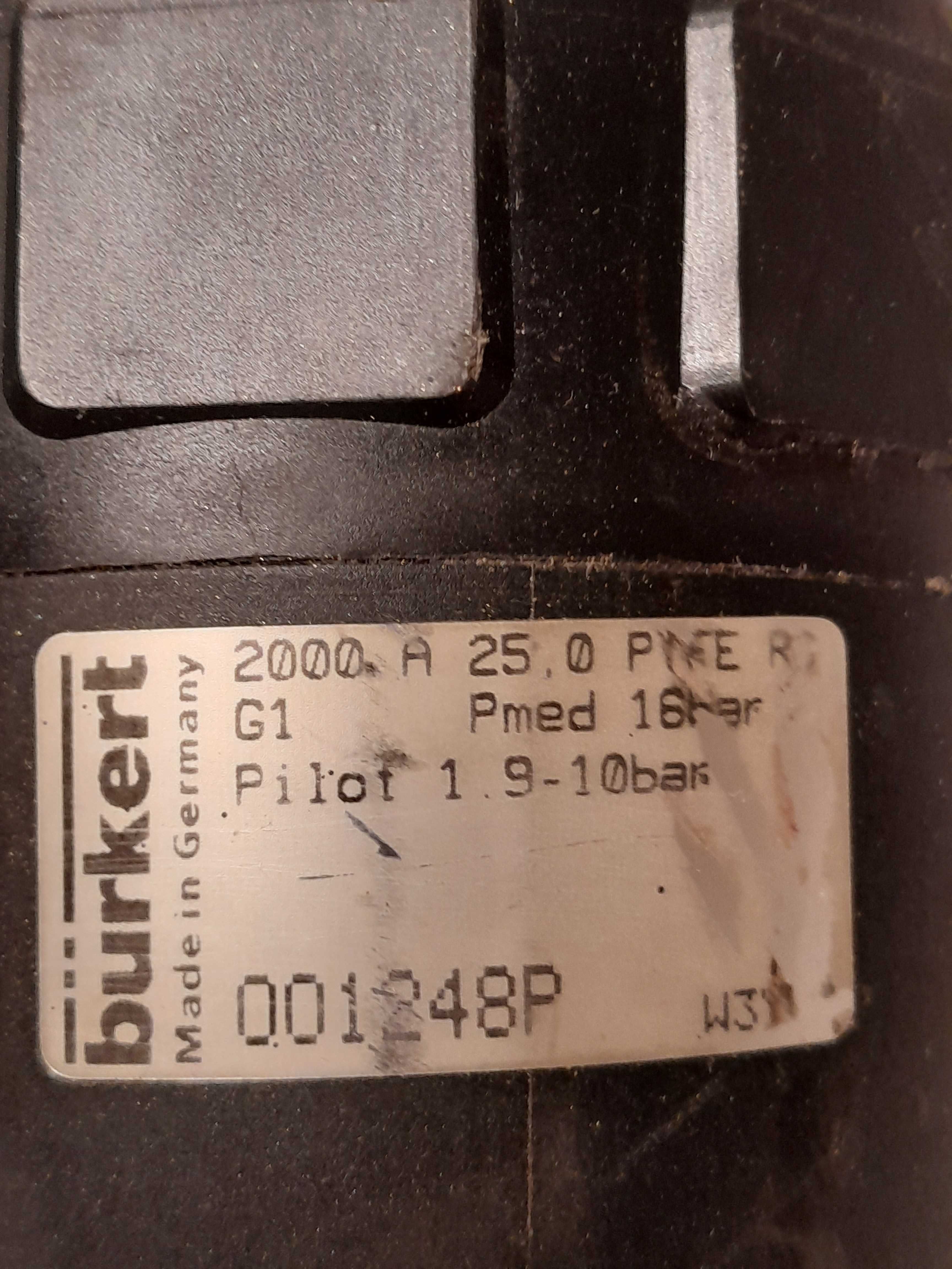 Zawory  Bürkert 2000   DN 13 GW 1/2"