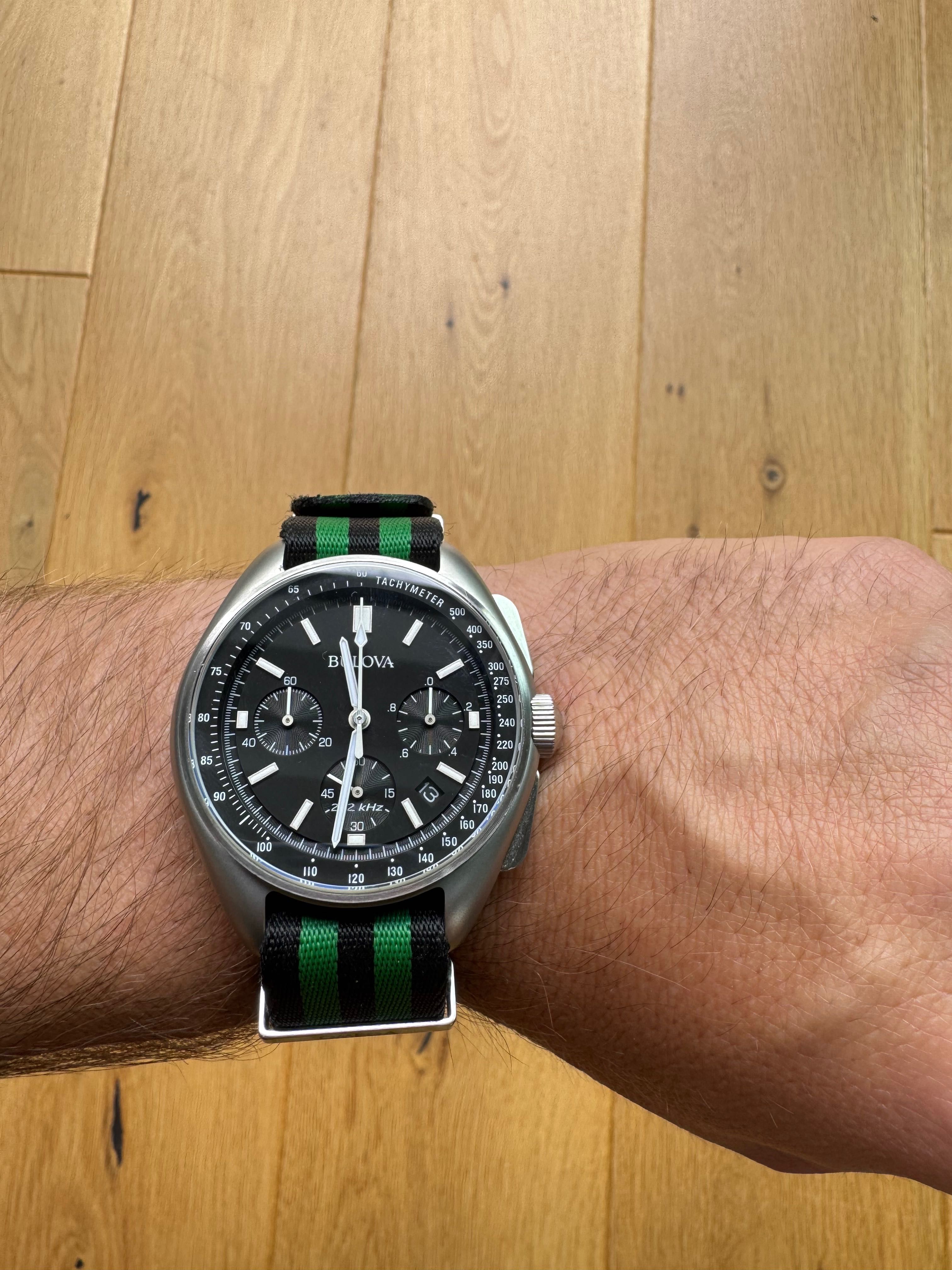 BULOVA Lunar Pilot 96B251 45mm