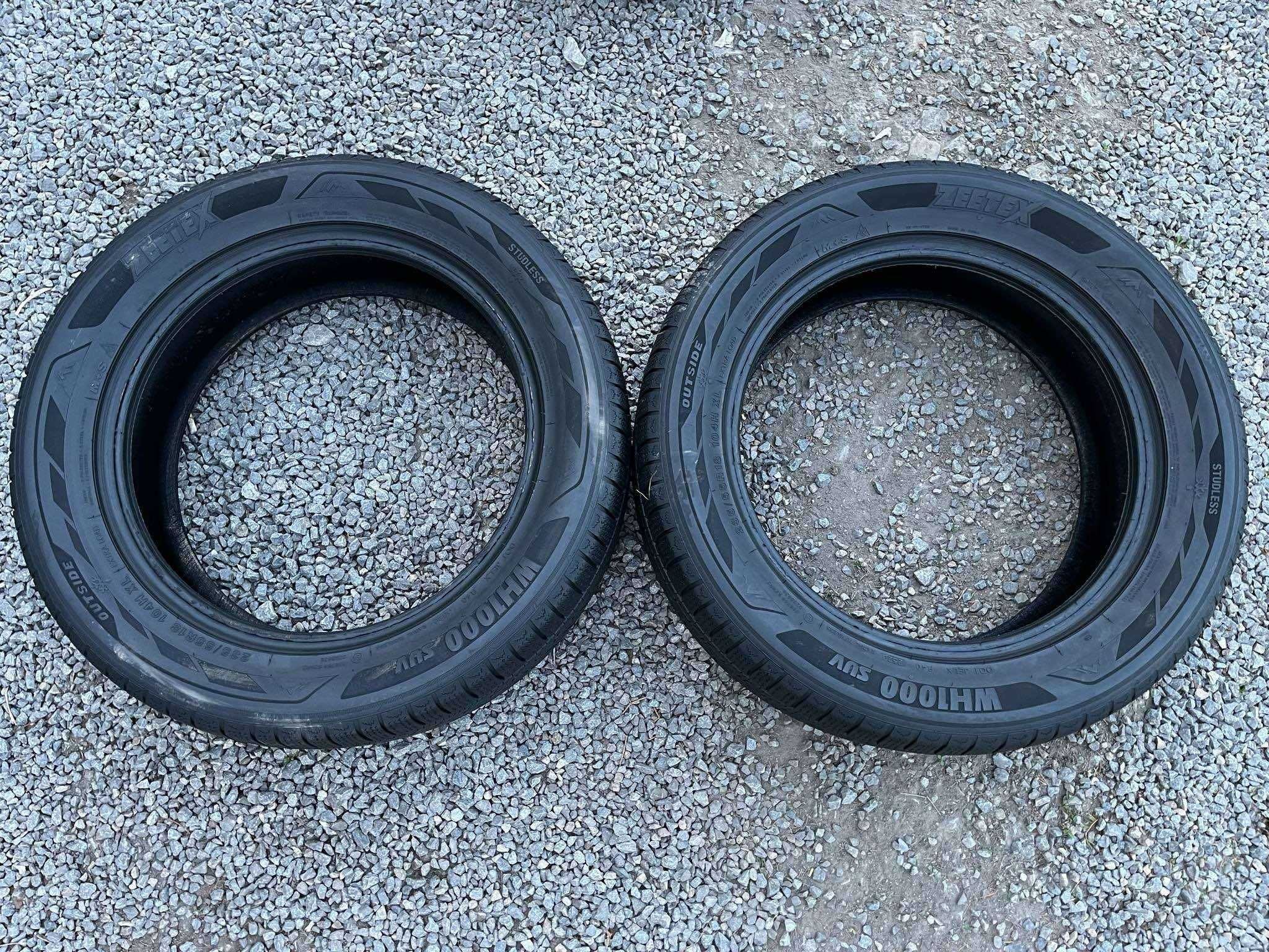 Opony 235/55R18 Zeetex WH1000 Zima 2sztuki 5,36mm bieżnika