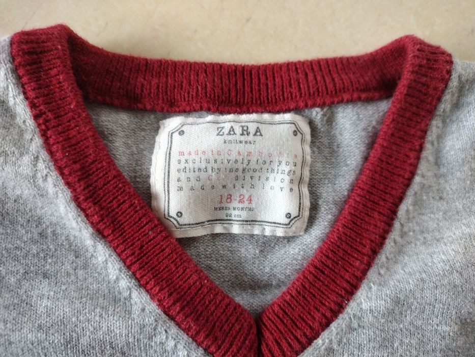 Sweterek,rozmiar 86,Zara