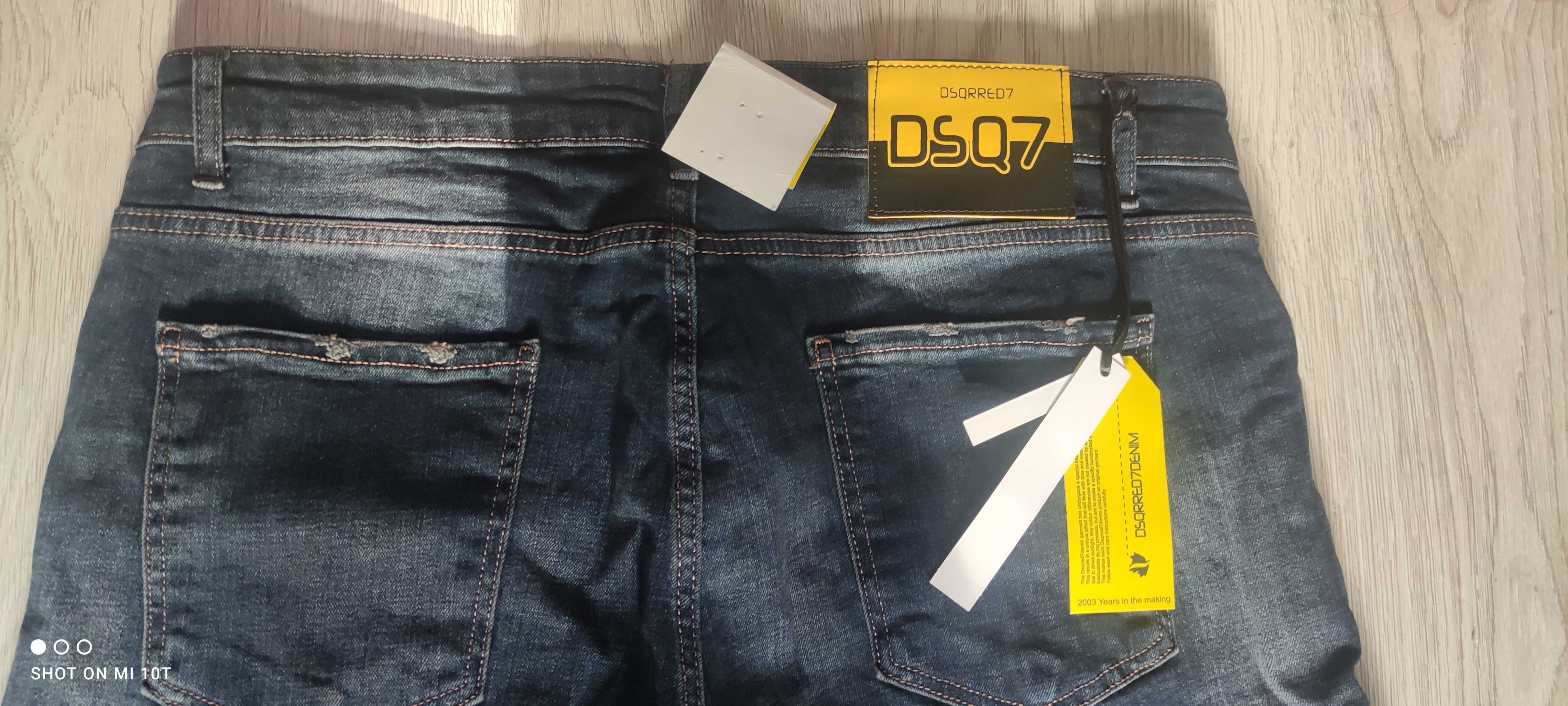 Nowe męskie jeansy Dsquared  dsq2 canada pas 45, max 54