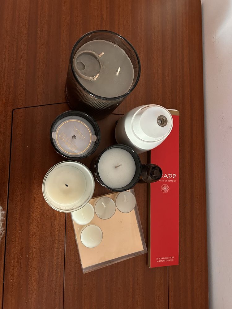 Conjunto de velas Area, primark, ikea