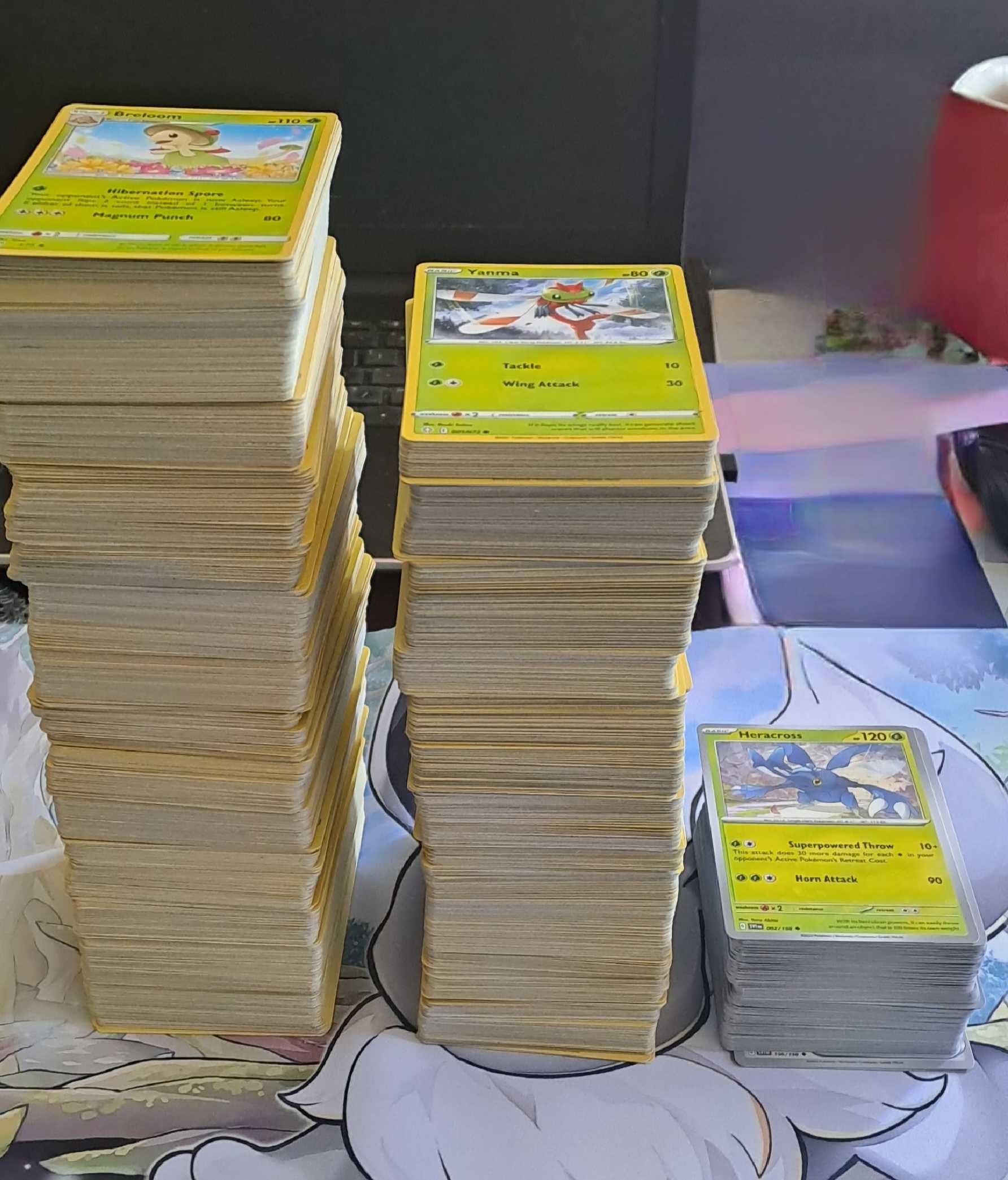 Karty Pokemon TCG. Ponad 1550 kart bez powtórek.