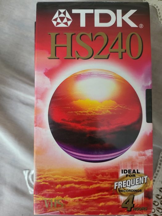 Kasety vhs nowe zafoliowane