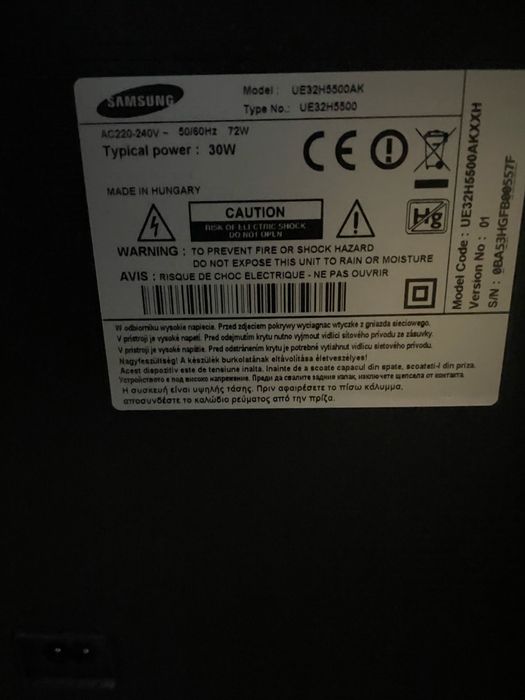 Samsung ue32h5500ak