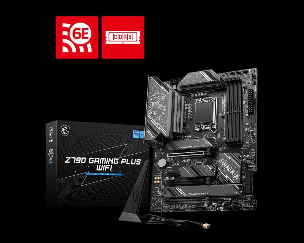 Motherboard MSI ATX MSI Z790 Gaming Plus WiFi - NOVO | GARANTIA 36M