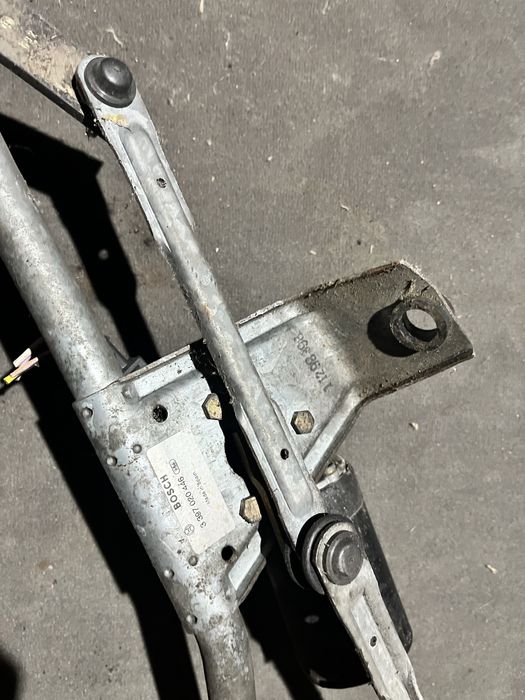 Mechanizm przednich wycieraczek Peugeot 206 silniczek