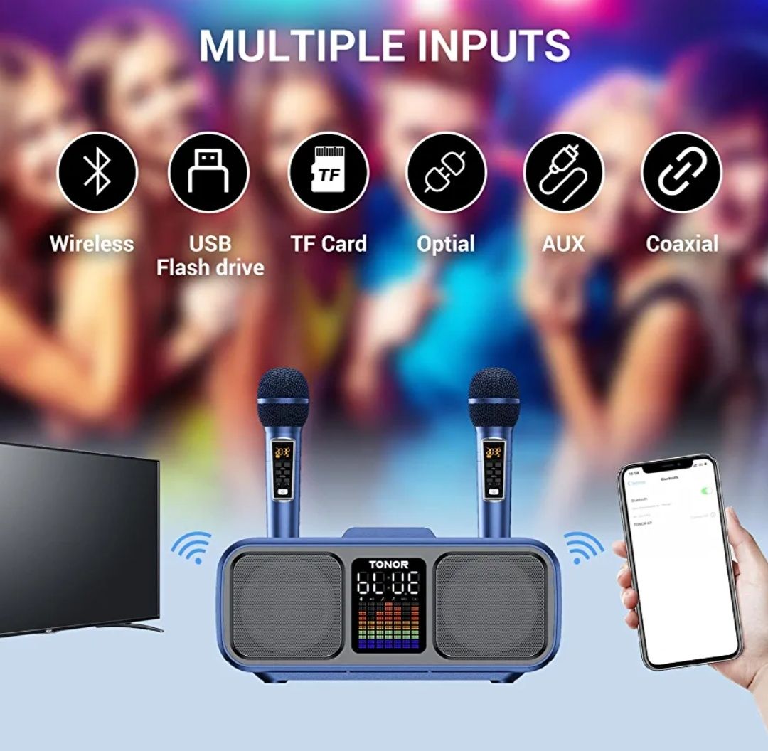 Głośnik Bluetooth Zestaw karaoke TONOR K9