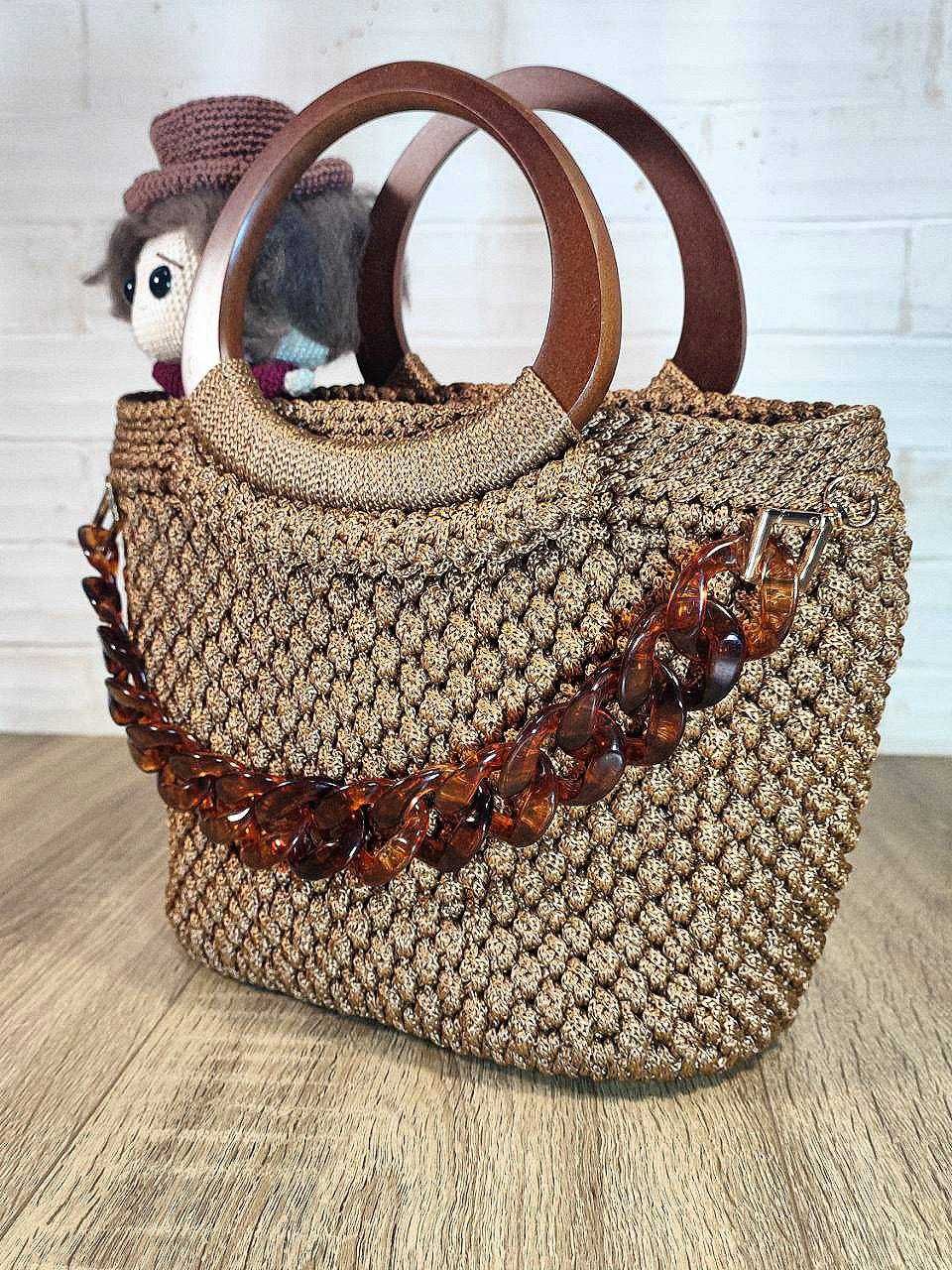 В'язана сумка CROSSBODY/Кроссбоди/Шопер