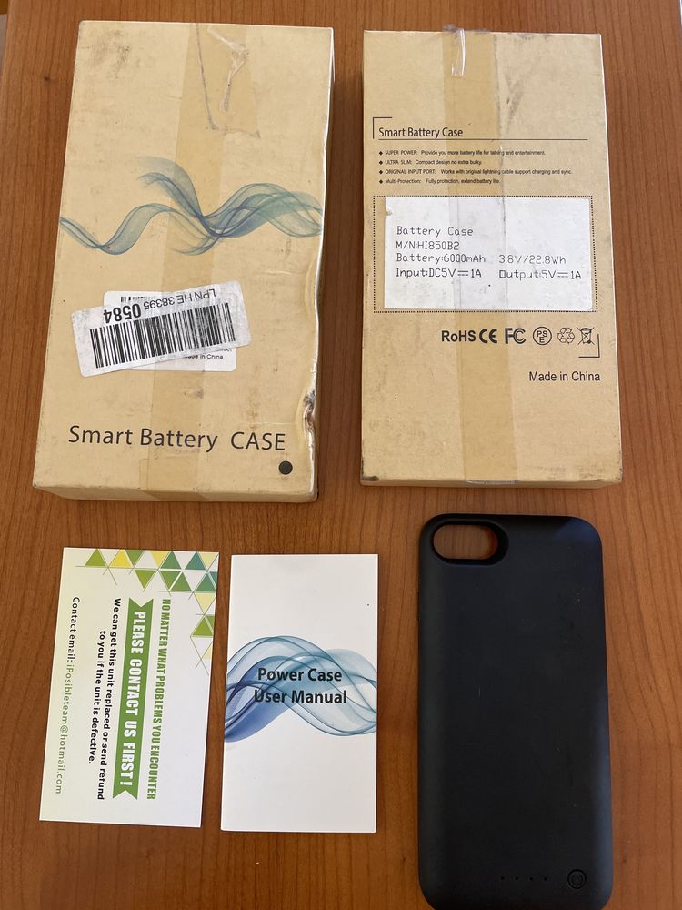 Smart Battery Case Iphone 6/7/8