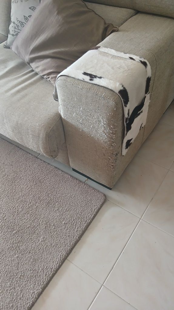 Sofa com chaise longe