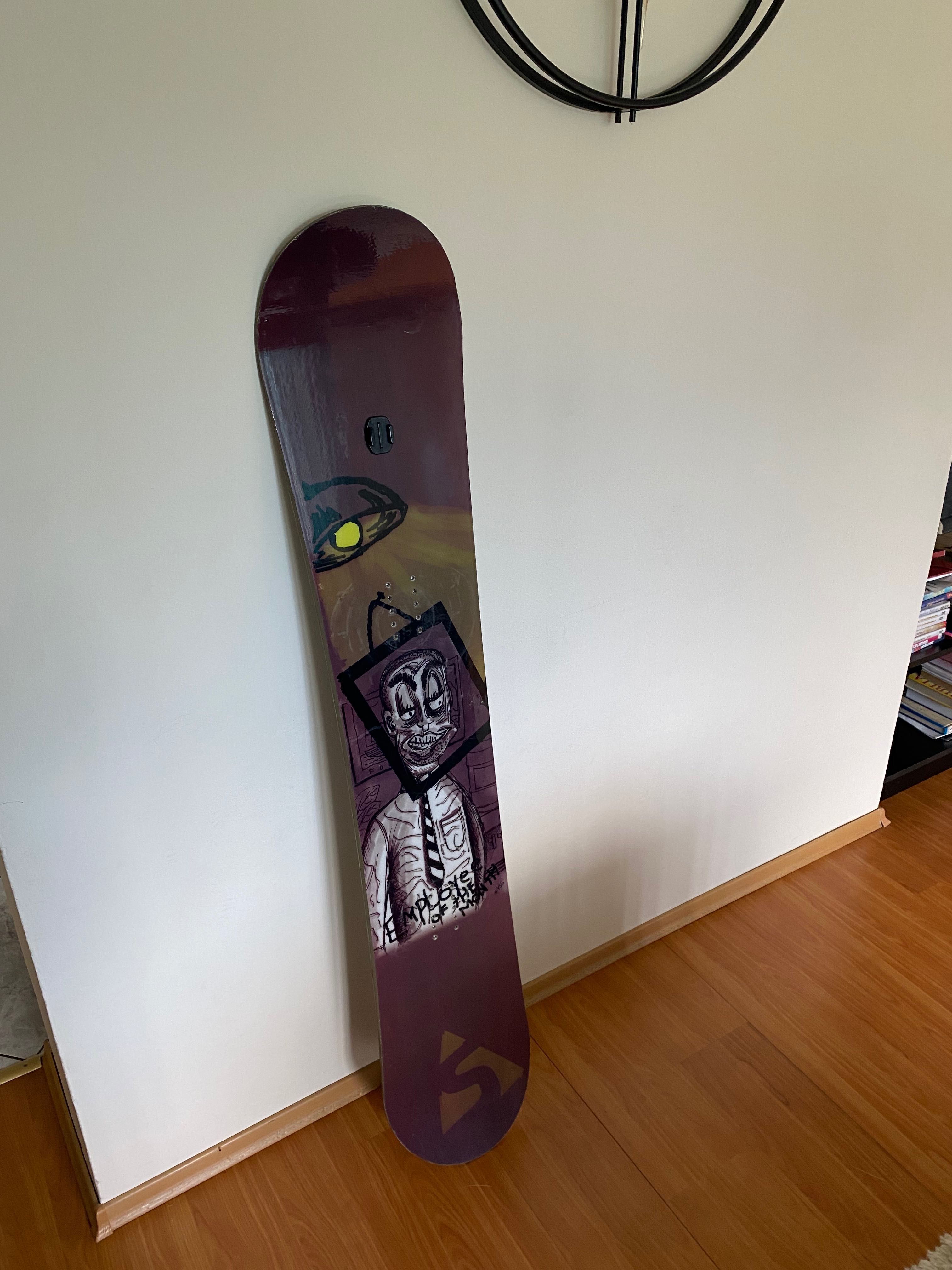 Snowboard 154 cm freeride