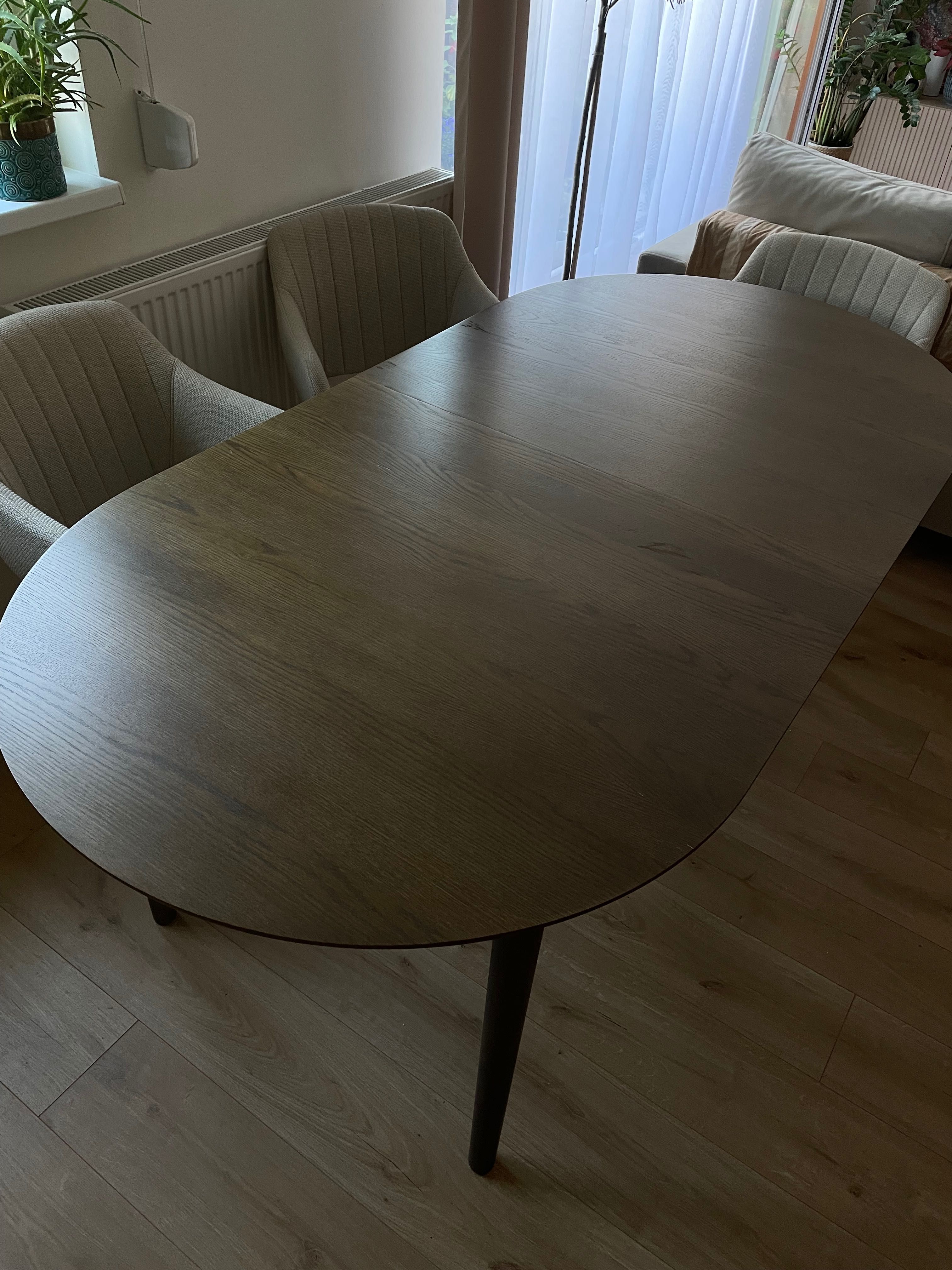 Stół do jadalni  MARSTRAND 100x200/280 ciemny dąb