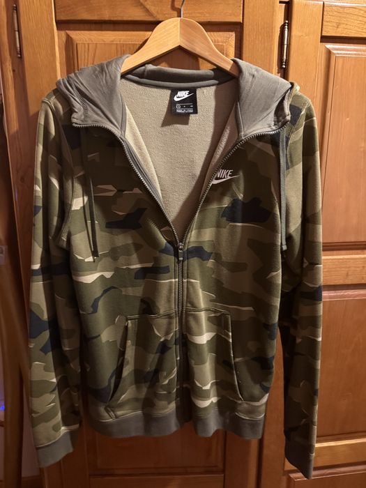 Casaco com capuz Nike verde