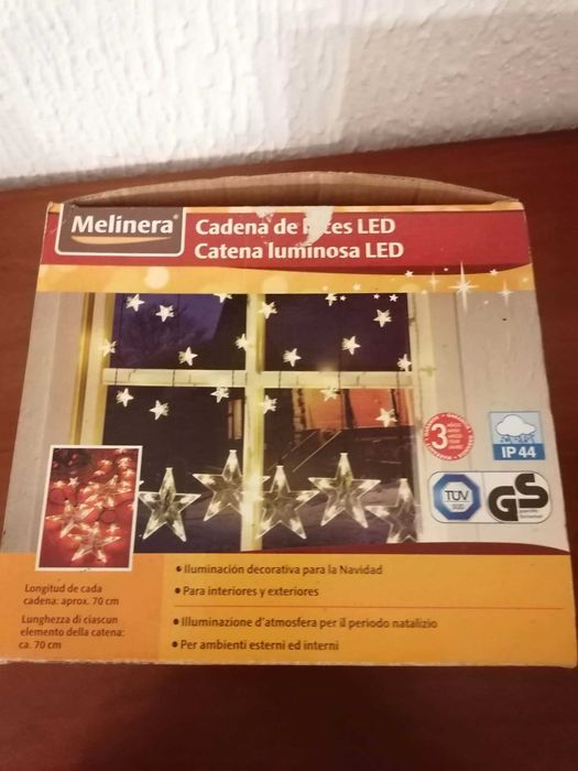 Cortina Estrelas Led