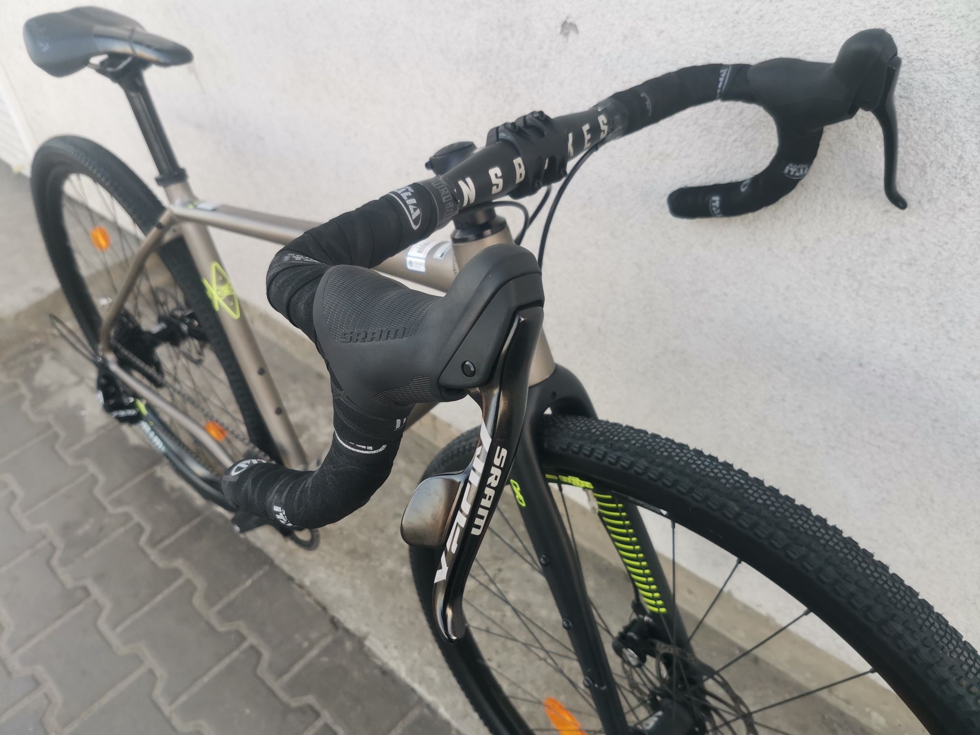 Велосипед Grawel NS BIKES Sram Apex Карбон