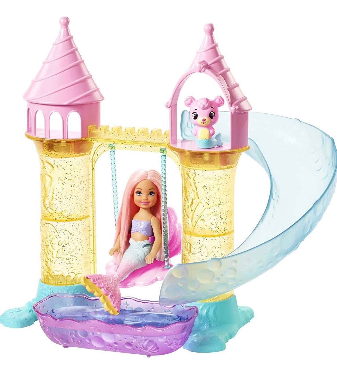 Barbie Dreamtopia Mermaid Playground Playset, Chelsea Mermaid Doll