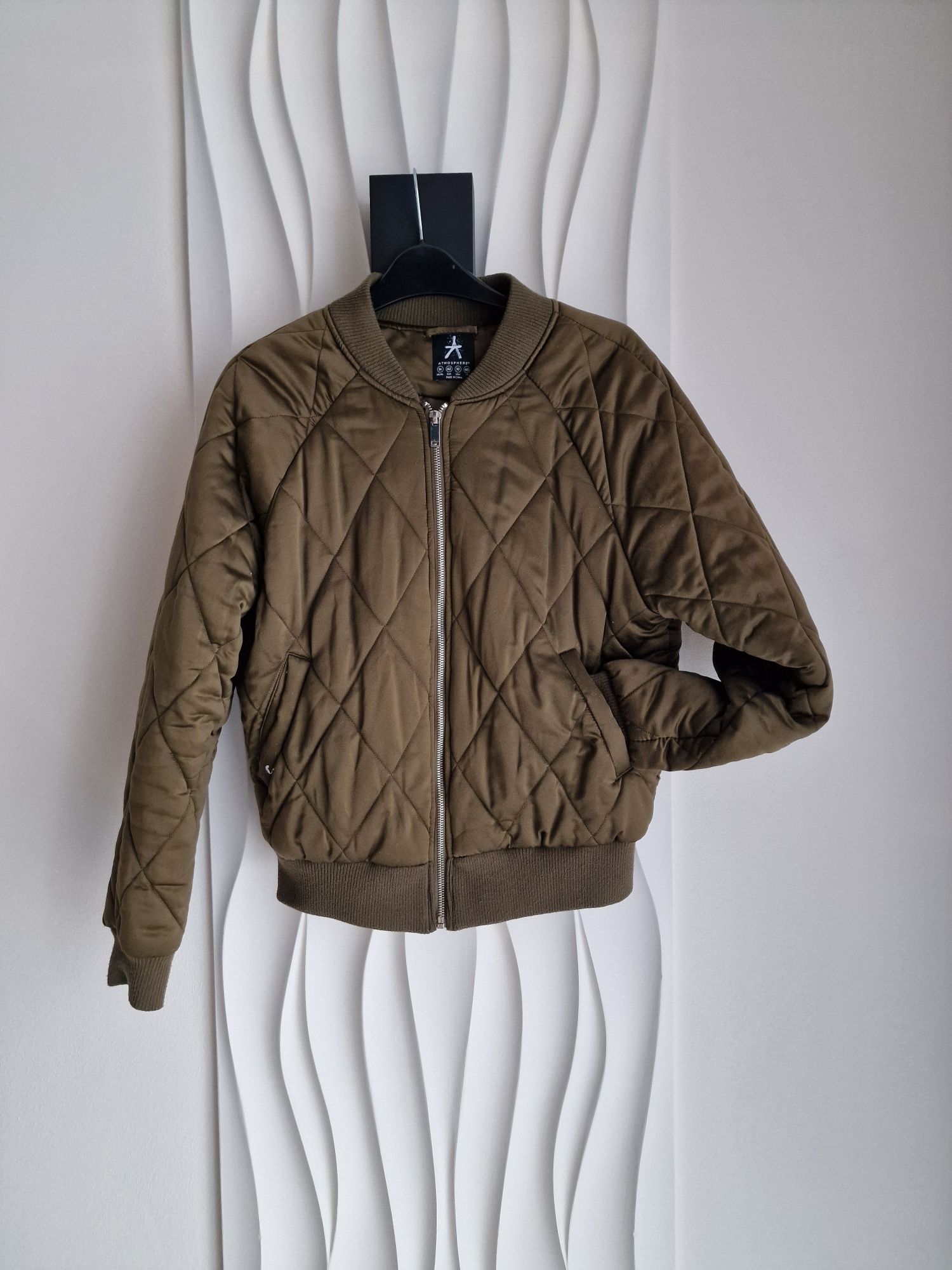 Kurtka pilotka ATMOSPHERE zgnita zieleń 42 XL