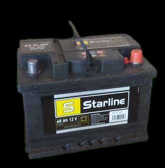 Akumulator Starline 60 Ah 540 A 3 LATA GWARANCJI - najtaniej