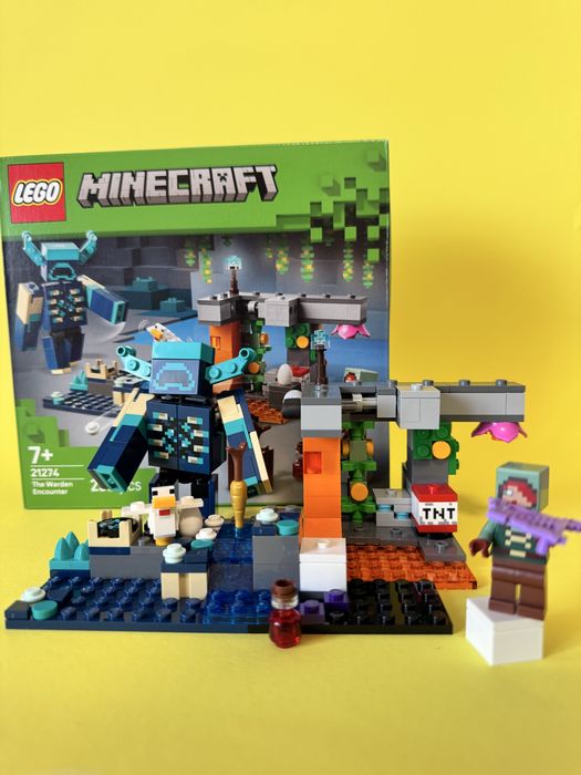 конструктор LEGO Minecraft Зустріч із Боронителем (21274)