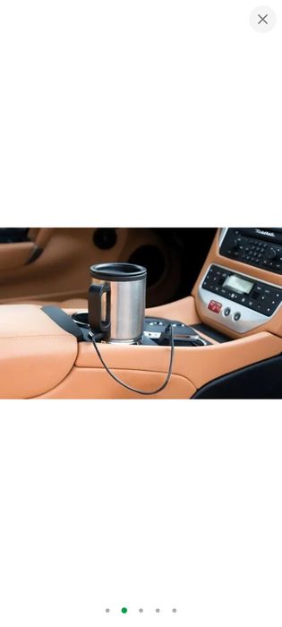 Термокружка с подогревом от прикуривателя Electric Mug 140z 450мл.