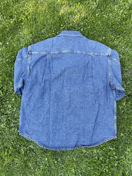 Calvin klein джинсовая куртка (ck blue denim jacket over)c америки М,L