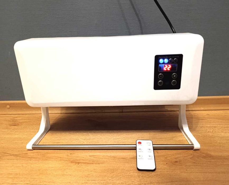 Обігрівач тепловентилятор підвісний з пультом та сушаркою дуйка 1500Вт