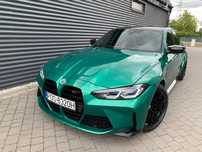 BMW M3 M3 Competition 510KM _ Tylko 14.900 km _ Harman, Carbon, Full _ Green
