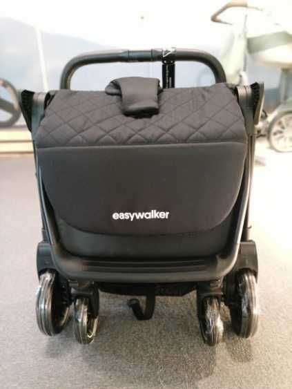 Wózek spacerowy kompaktowy JACKEY Easy Walker BLACK CZARNY WYPRZEDAŻ%