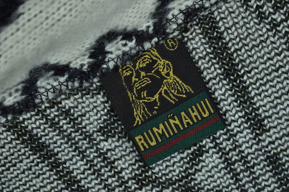 Ruminahui Wełniana Kurtka Męska Orientalna / Xl