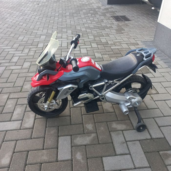 Motocykl na akumulator BMW GS 1200 dla dzieci, motor 3-5 lat