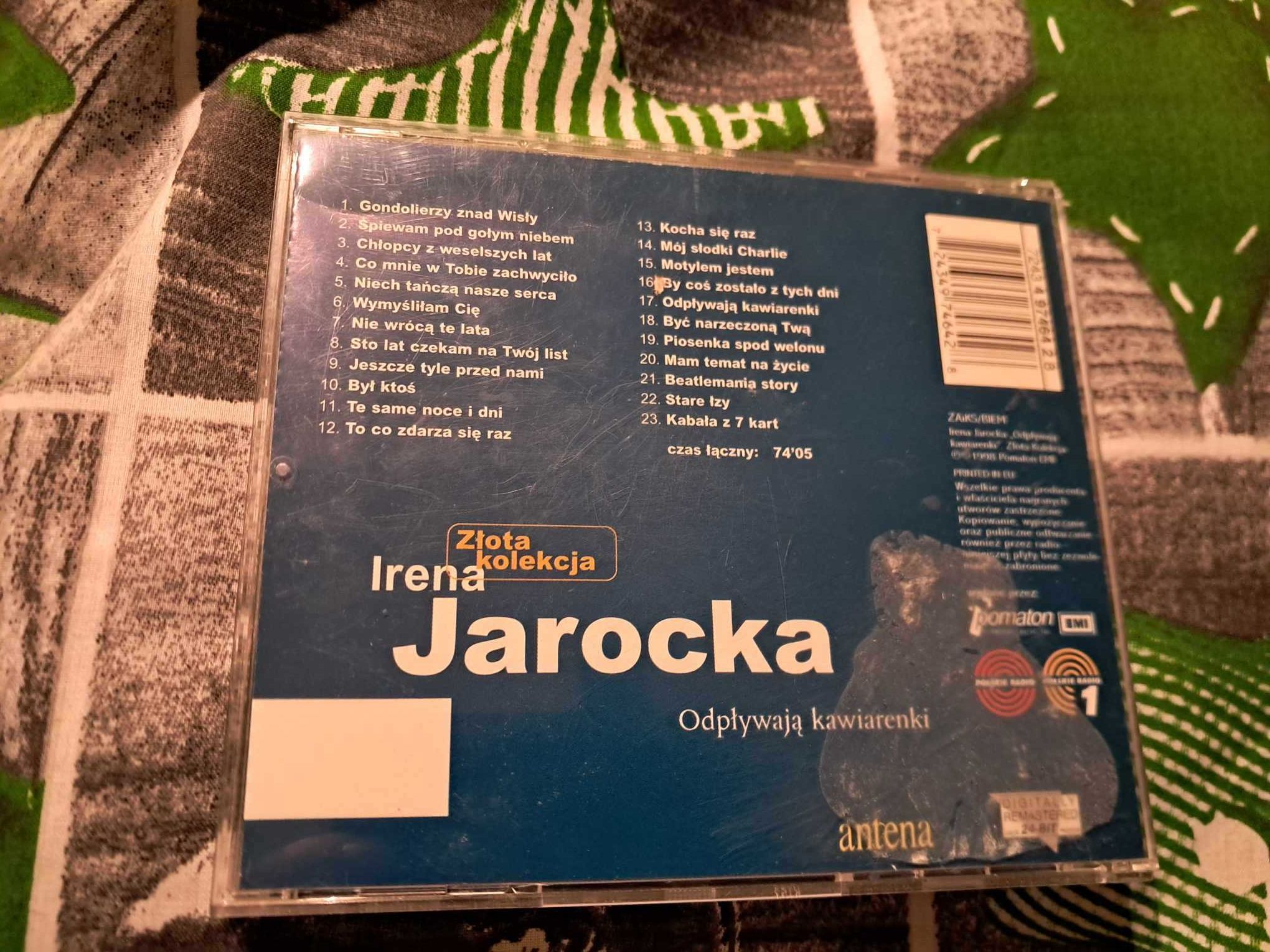 Irena Jarocka Odpływają kawiarenki CD