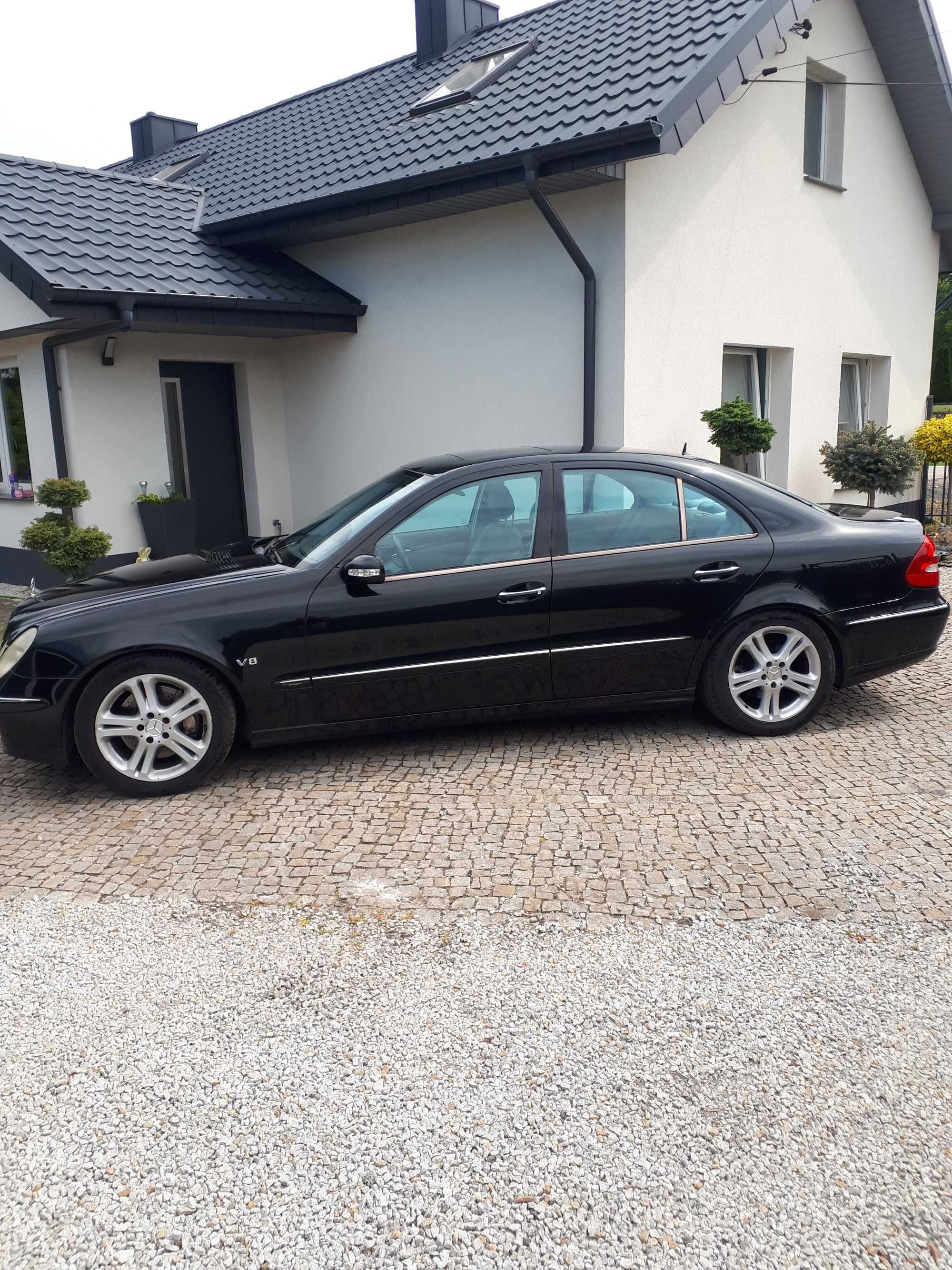 Mercedes-Benz E 500 avantgarde lakier 185U bezwypadkowy