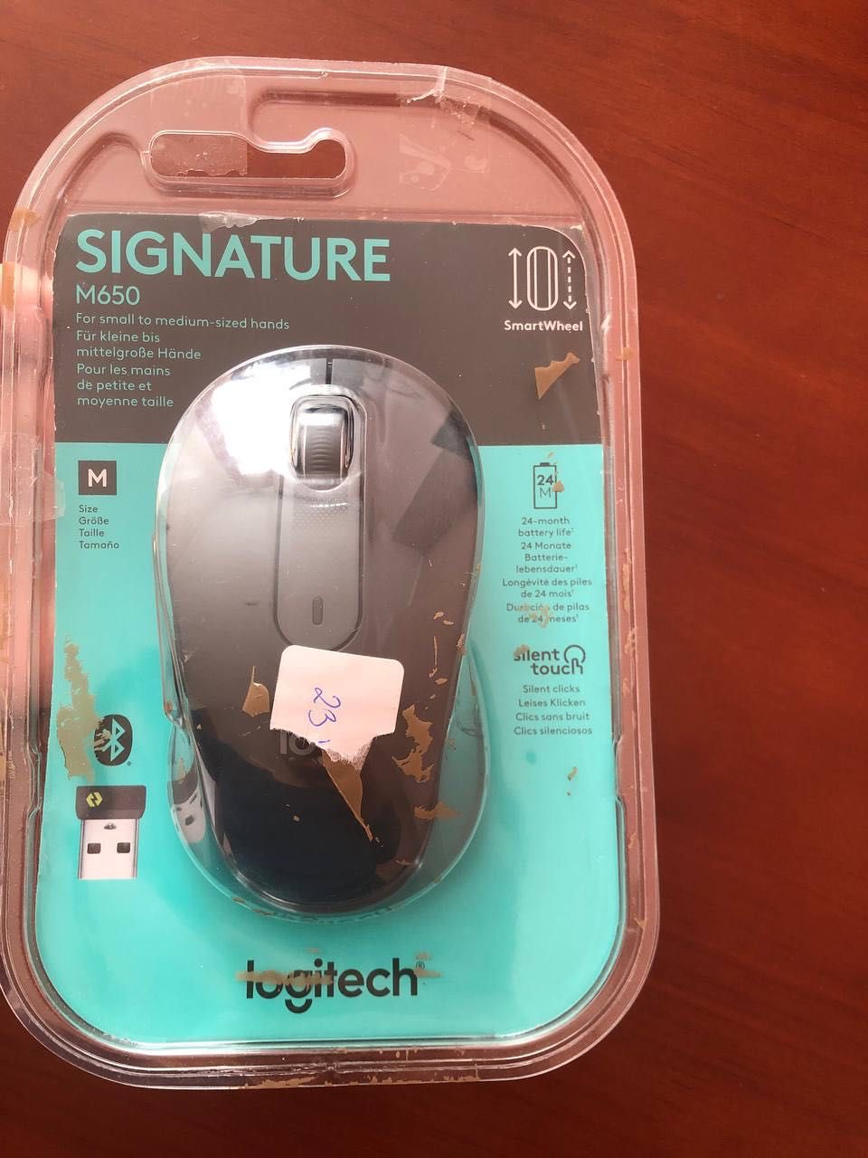 Мишка бездротова Logitech Signature M650