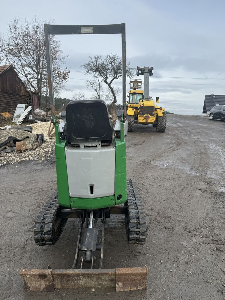 Mini koparka bobcat e10 mikro 418 rok 2009 kubota yanmar jcb zamiana