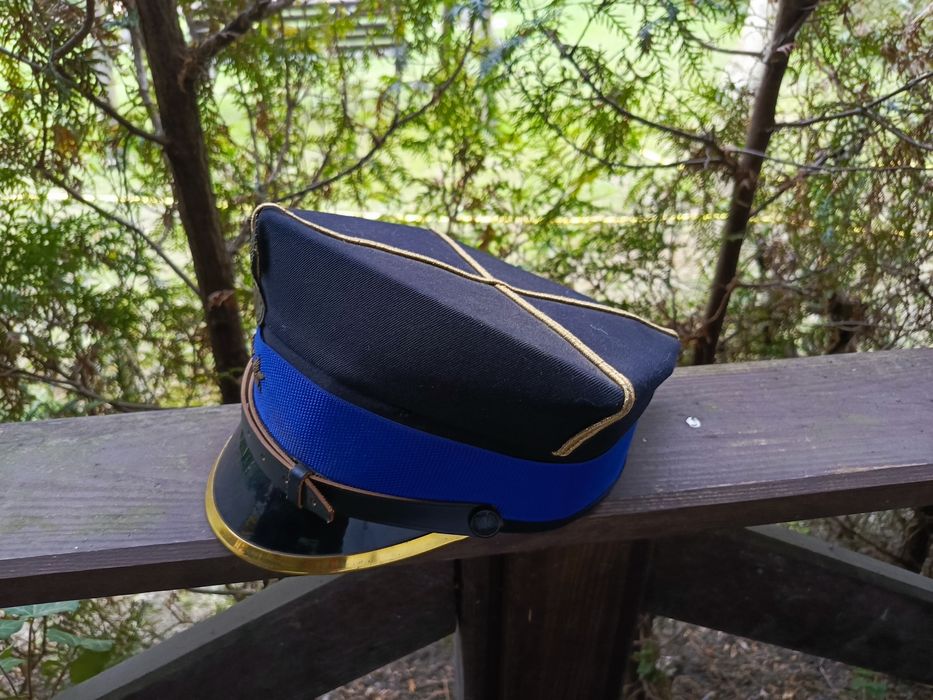 Oficerska czapka strażacka