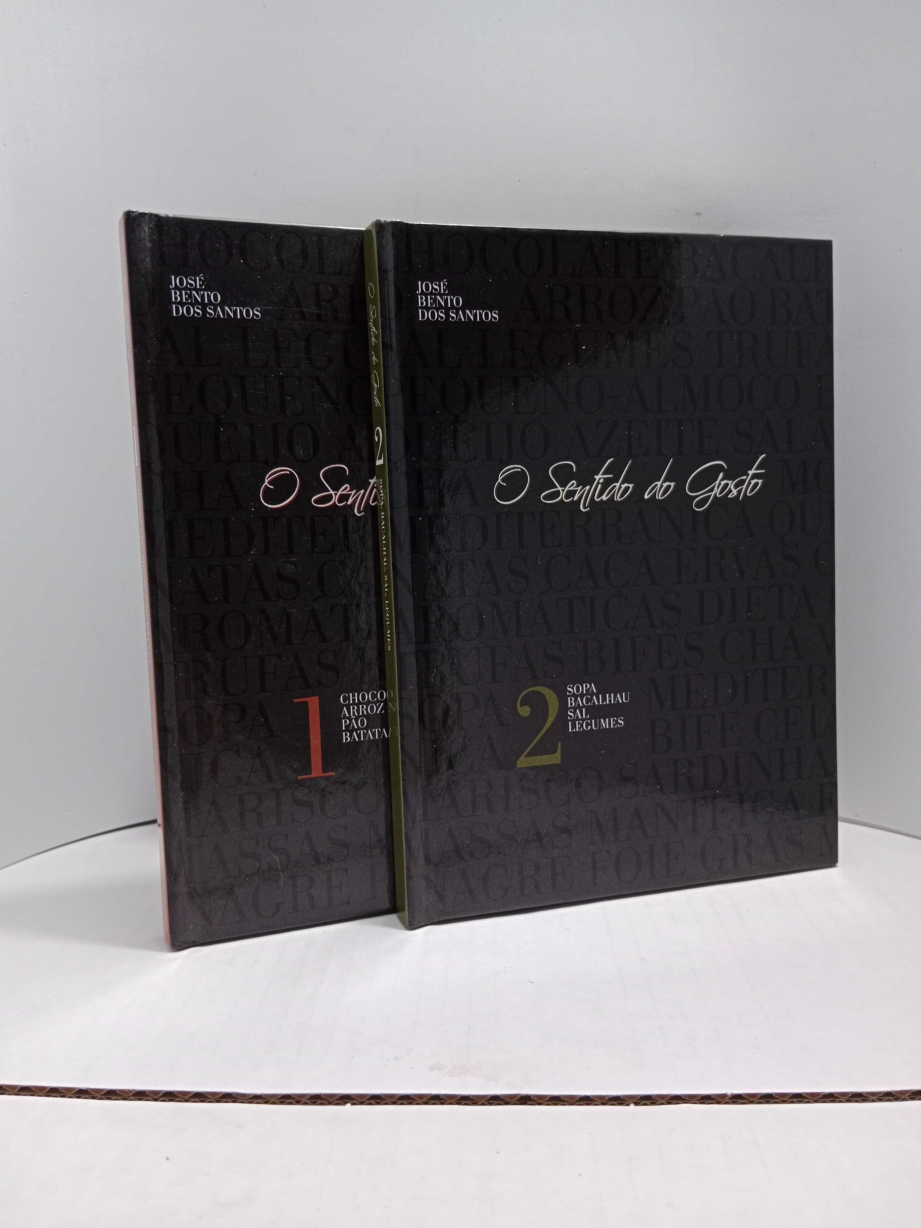 " O Sentido do Gosto " - Nº 1 e 2 - de José Bento dos Santos c/ DVD