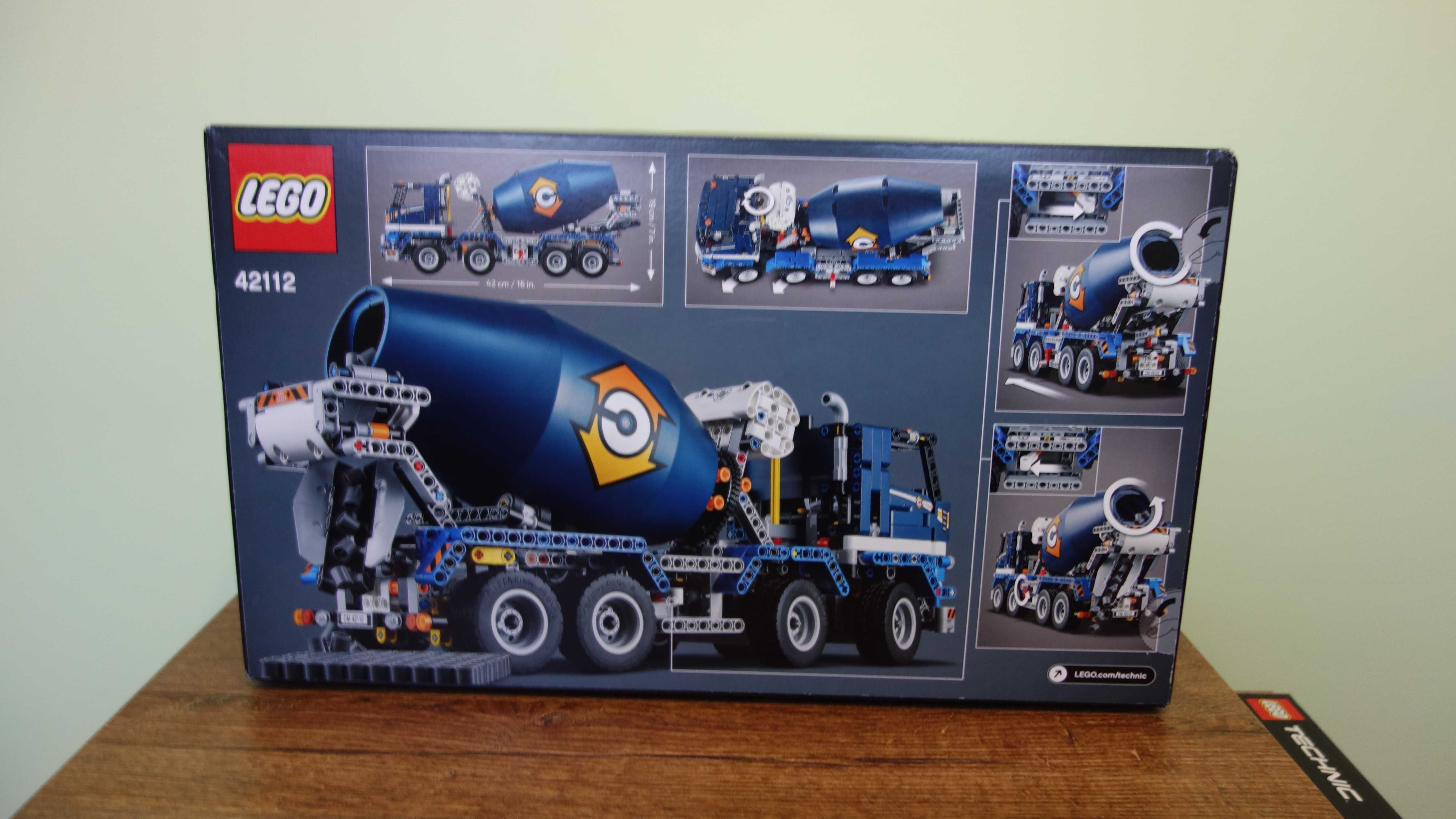 Nowe LEGO Technic 42112 betoniarka