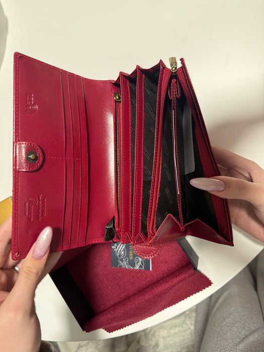 Гаманець жіночий червоний Wittchen оригінал