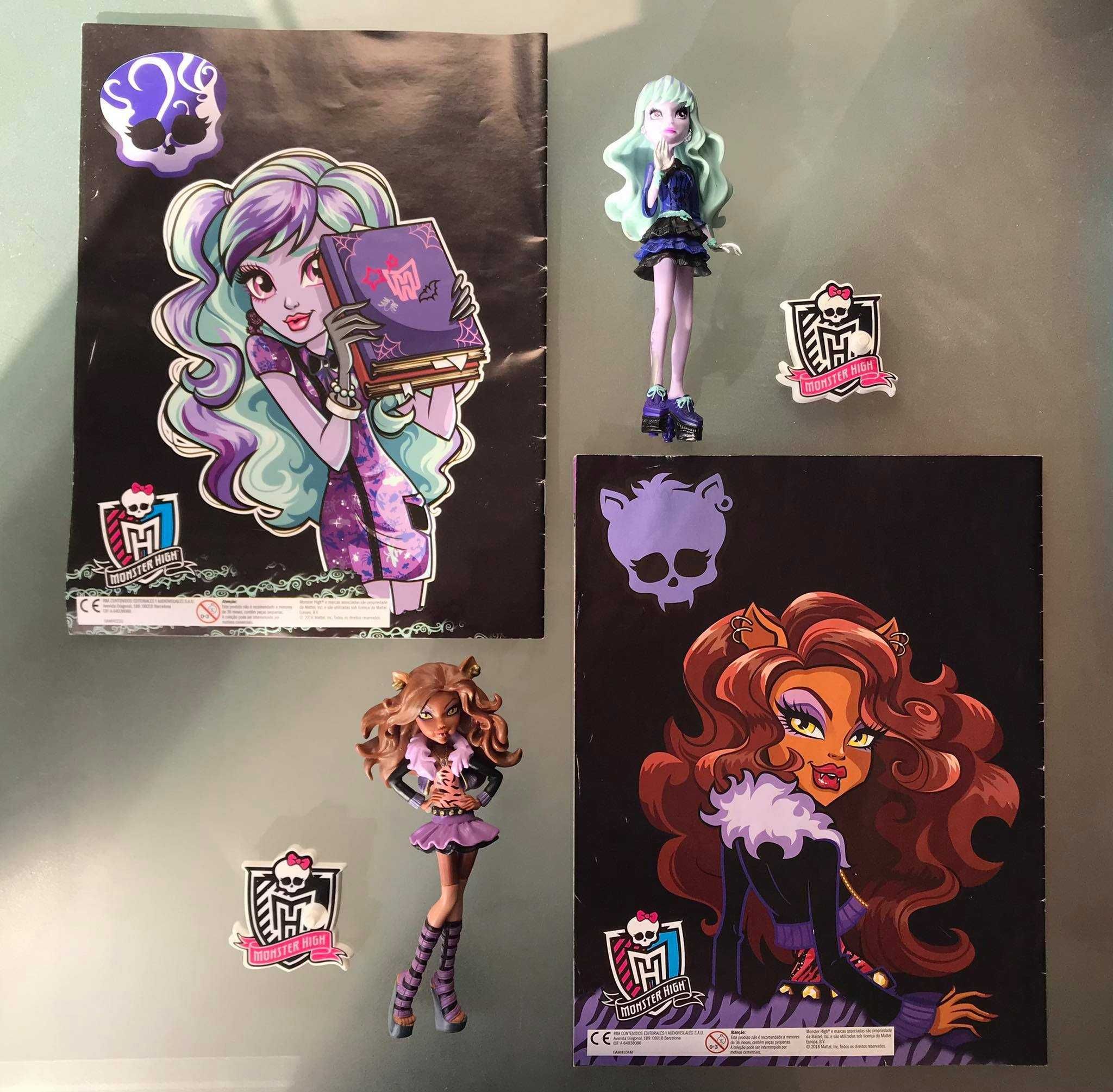 Banda desenhada Monster High bonecas revistas coleçao