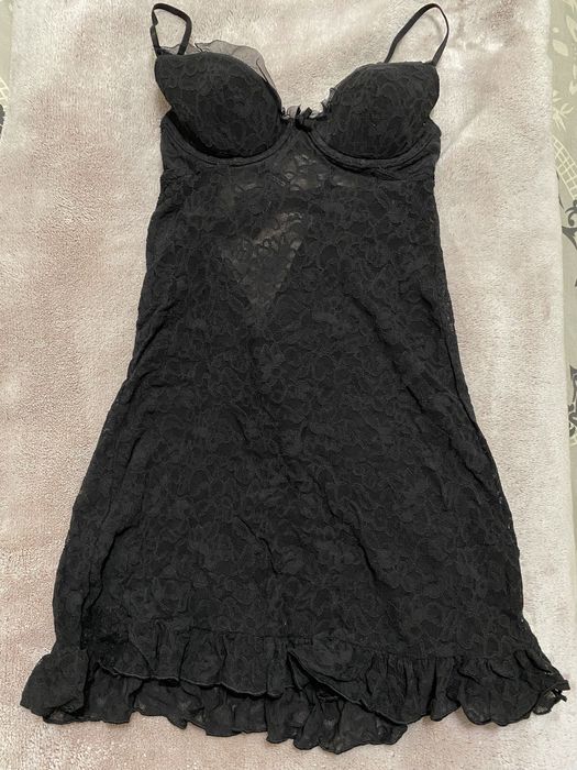 Кружевной пеньюар Victoria's Secret (XS) - Виктория Сикрет, платье.