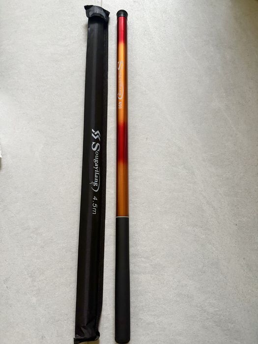 Nowa Wędka Bat Sougayilang 4,5 m składana karbonowa