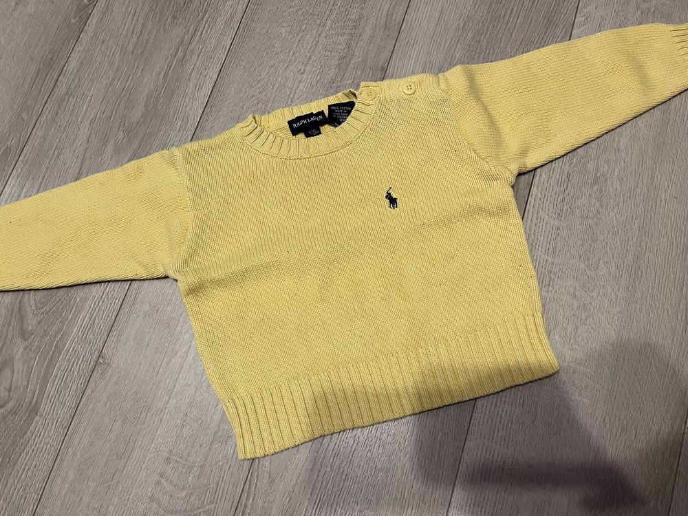 sweterek Ralph Lauren 12-24 miesiące