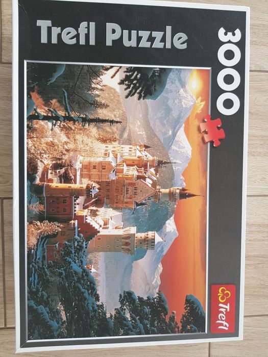 Puzzle 3000 Trefl zamek Neuschwanstein