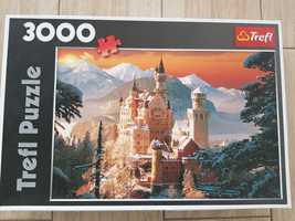 Puzzle 3000 Trefl zamek Neuschwanstein