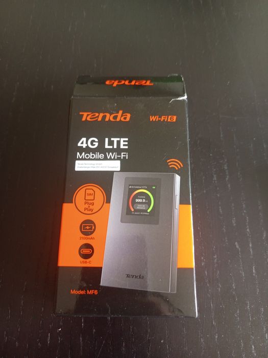 Tenda router mobile wifi 6 4G LTE