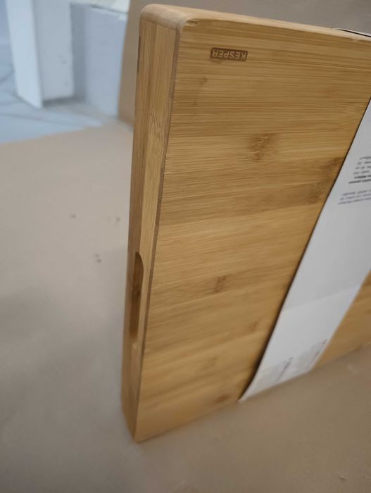 Kesper 58125 deska do krojenia bambusa, brązowa, 50 x 40 x 5 cm